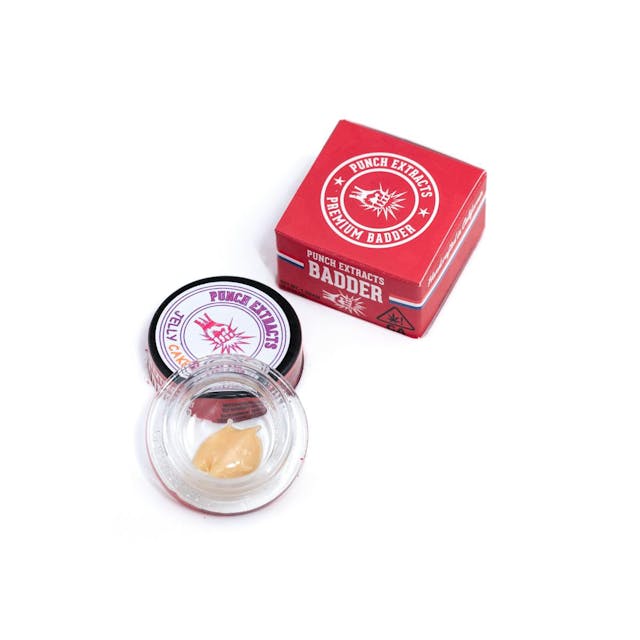 Photograph of product: Jelly Cake Badder | Tier 3 | 1g Live Rosin