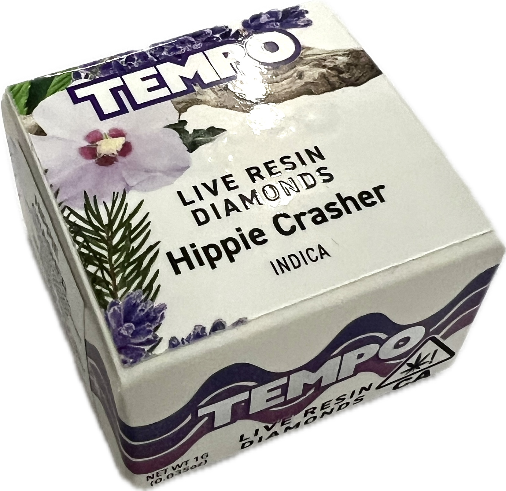 Photograph of product: Tempo - Hippie Crasher - Live Resin Diamonds (1g)