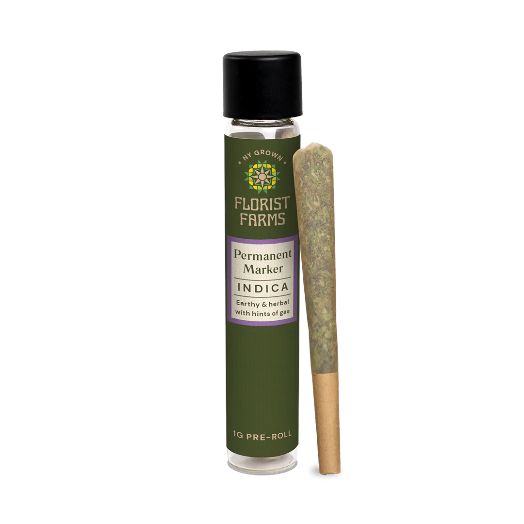 Photograph of product: Florist Farms | Permanent Marker Pre-Roll 1g | Oui'd