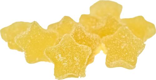 Photograph of product: LUNAR LEMON SOUR OUTER-STELLAR STARS GUMMIES 10PK