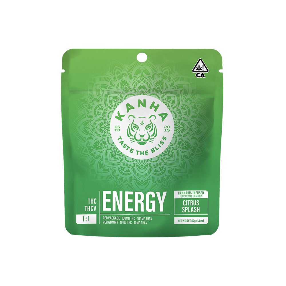 Photograph of product: CITRUS SPLASH ENERGY (1:1) FX NANO GUMMIES [10 CT]