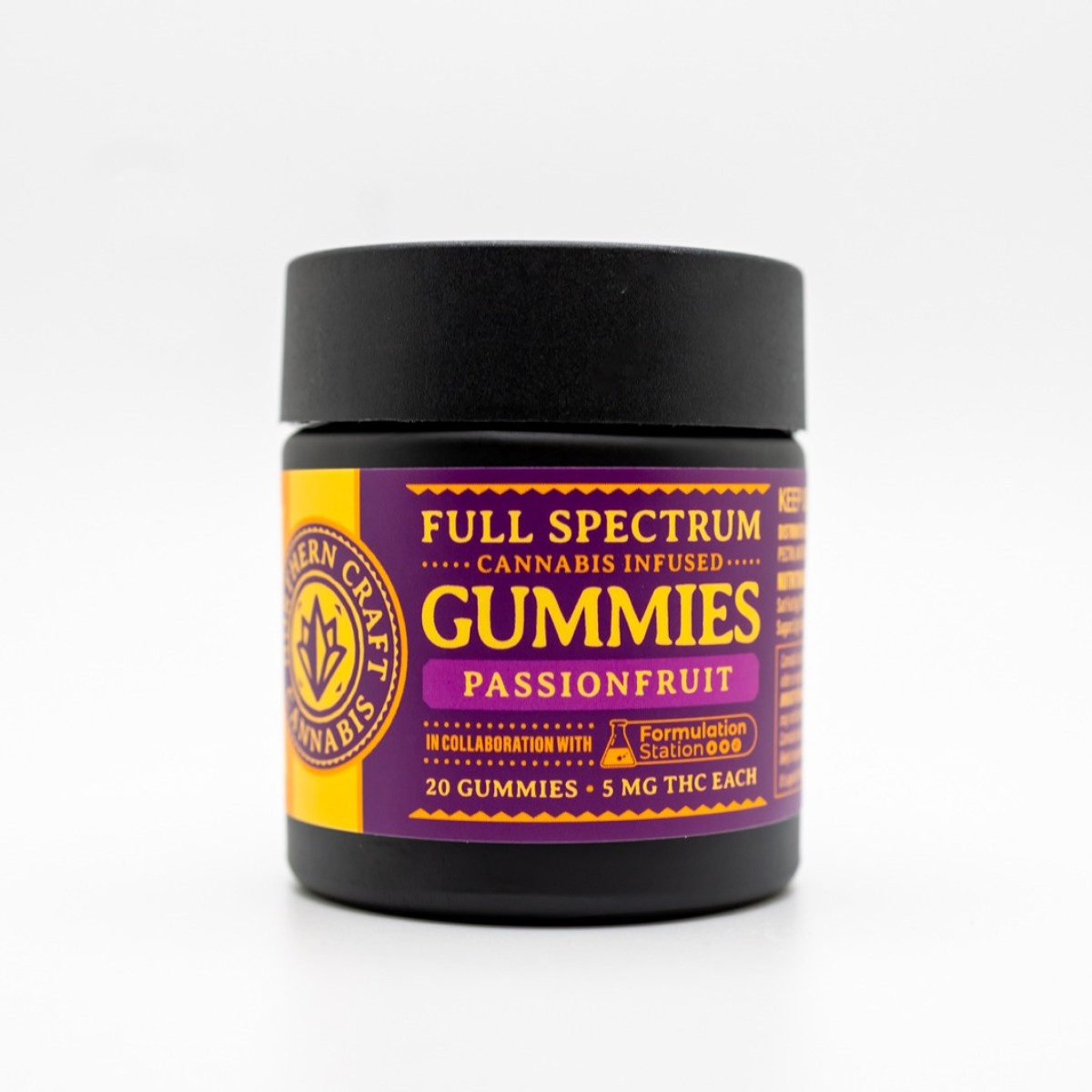 Photograph of product: NCC Passionfruit Gummies FULL SPECTRUM