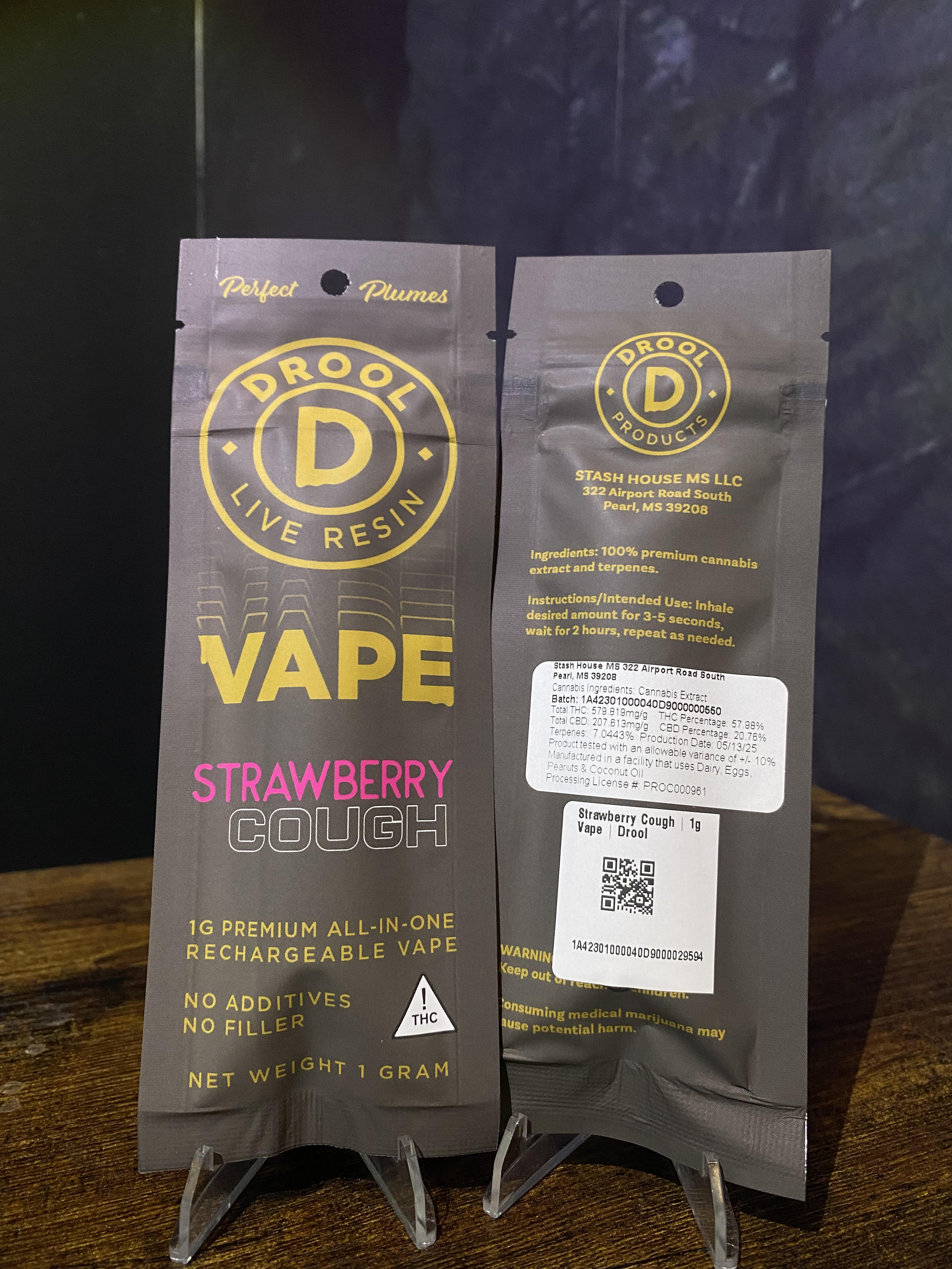 Photograph of product: Strawberry Cough Vape | Drool