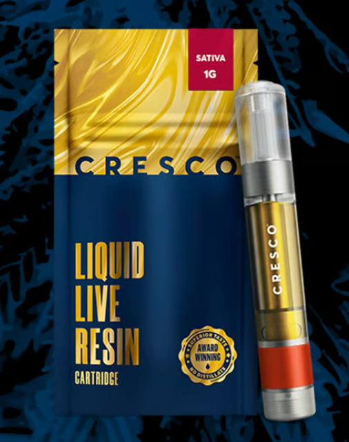Photograph of product: Cresco | Papaya Eclipse Live Resin | 1g