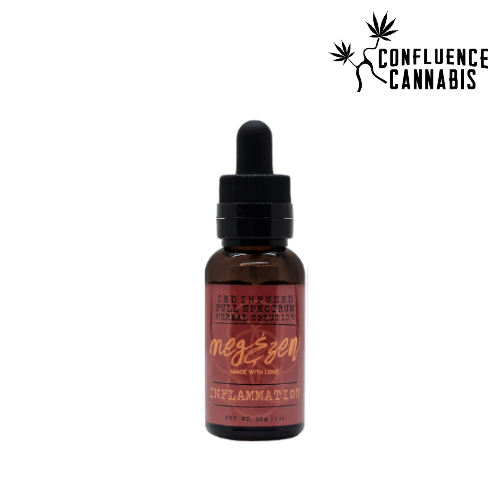 Photograph of product: Inflammation CBD Infused Full Spectrum Herbal Solution