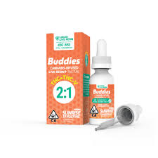 Photograph of product: 2:1 TH-oui+TH-ouiV SUNRISE TANGERINE 450MG LIQUID LIVE RESIN TINCTURE
