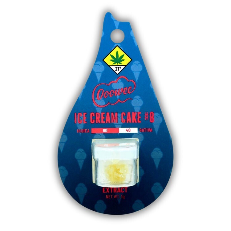Photograph of product: Ice Cream Cake #8 Hydrocarbon Concentrate (Ooowee)