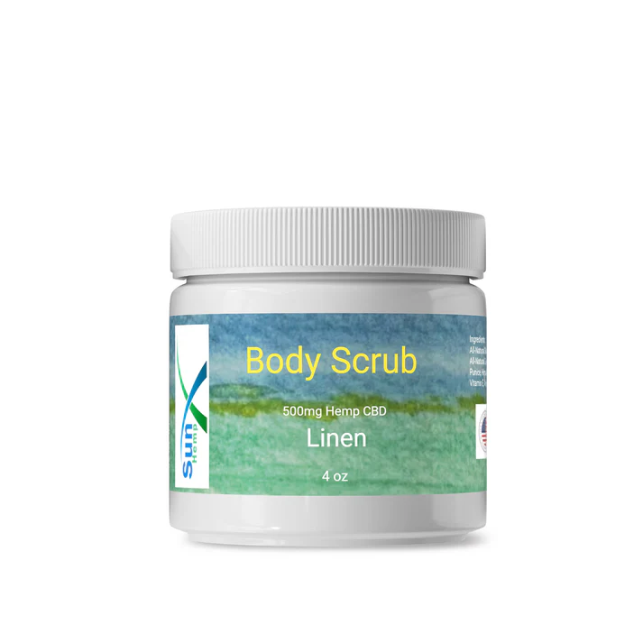 Photograph of product: SunX Hemp | CBD Body Scrub