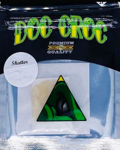 Photograph of product: White Fluff Shatter | 1g