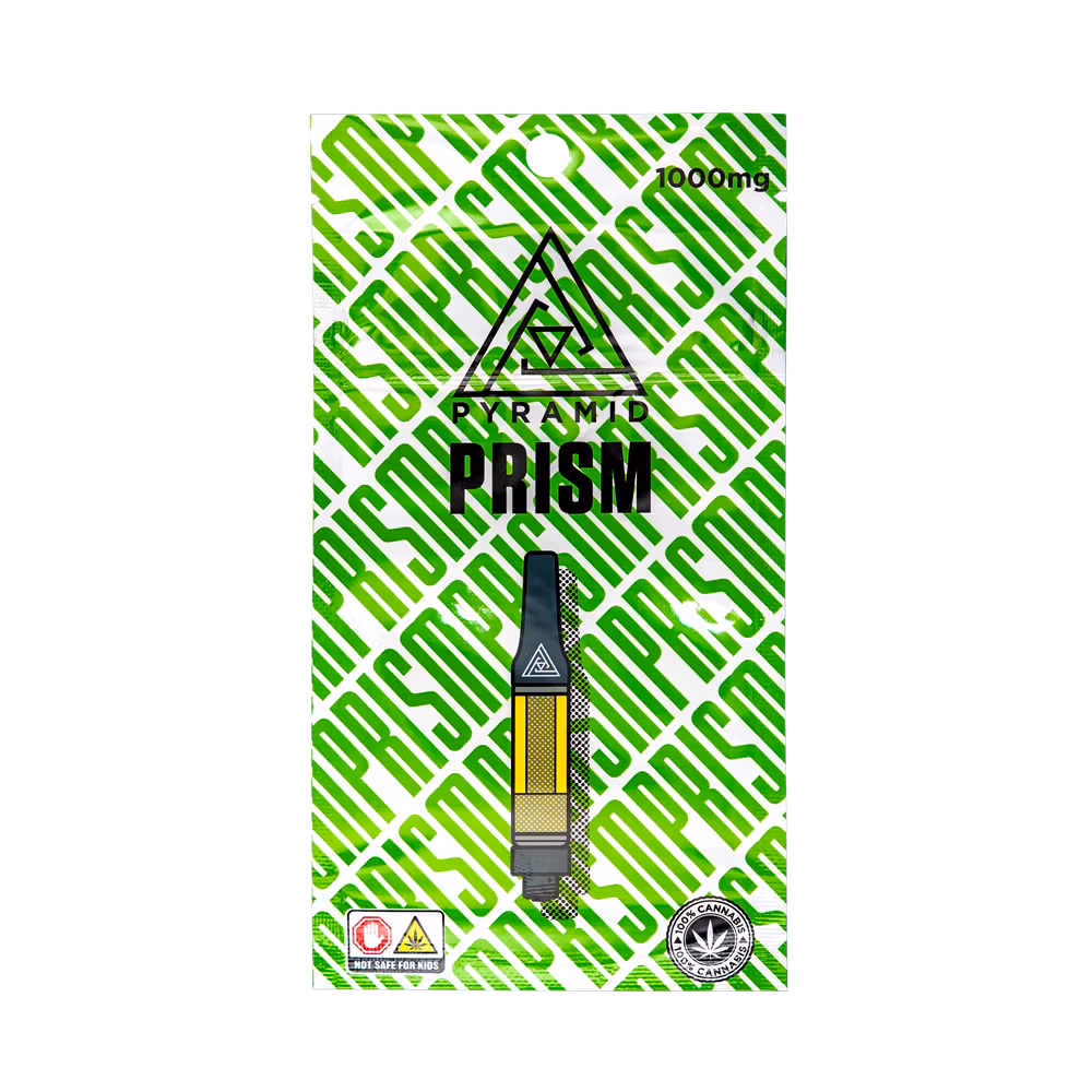 Photograph of product: Vape Cart | Prism | Galactic Punch
