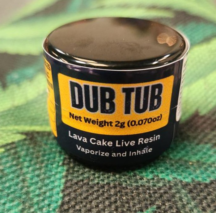 Photograph of product: DUB TUB Lava Cake Live Resin