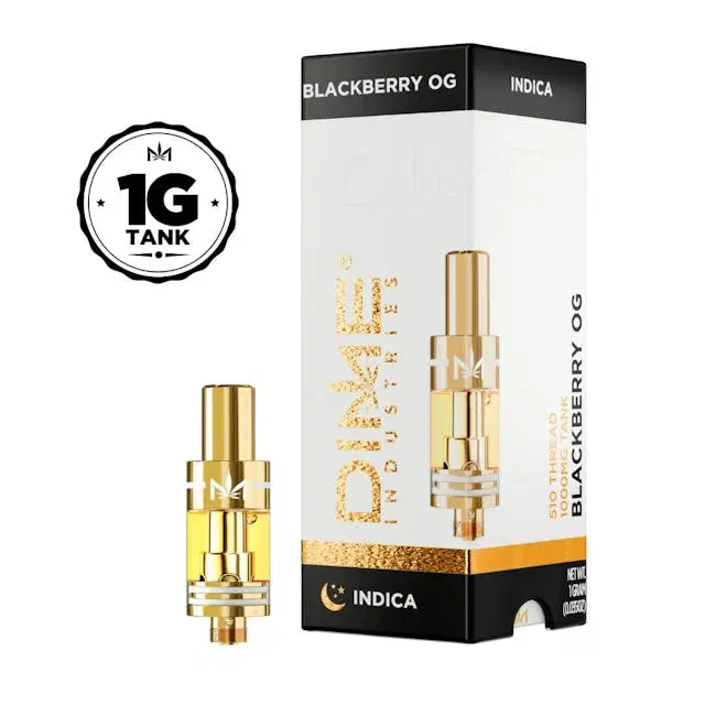Photograph of product: 1g Blackberry OG (Oui'd) Cartridge TH-oui:86% $30 or 2/$50
