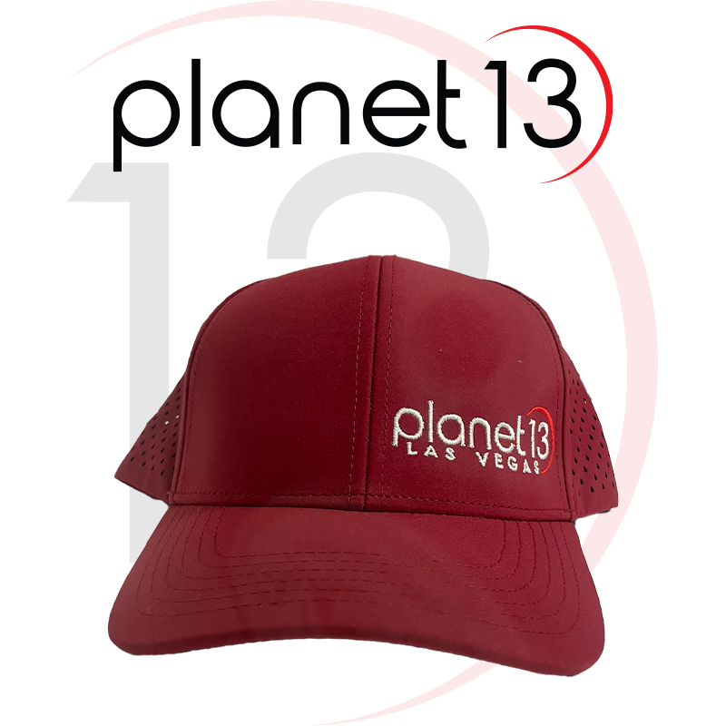 Photograph of product: Planet 13 Maroon LV Hat