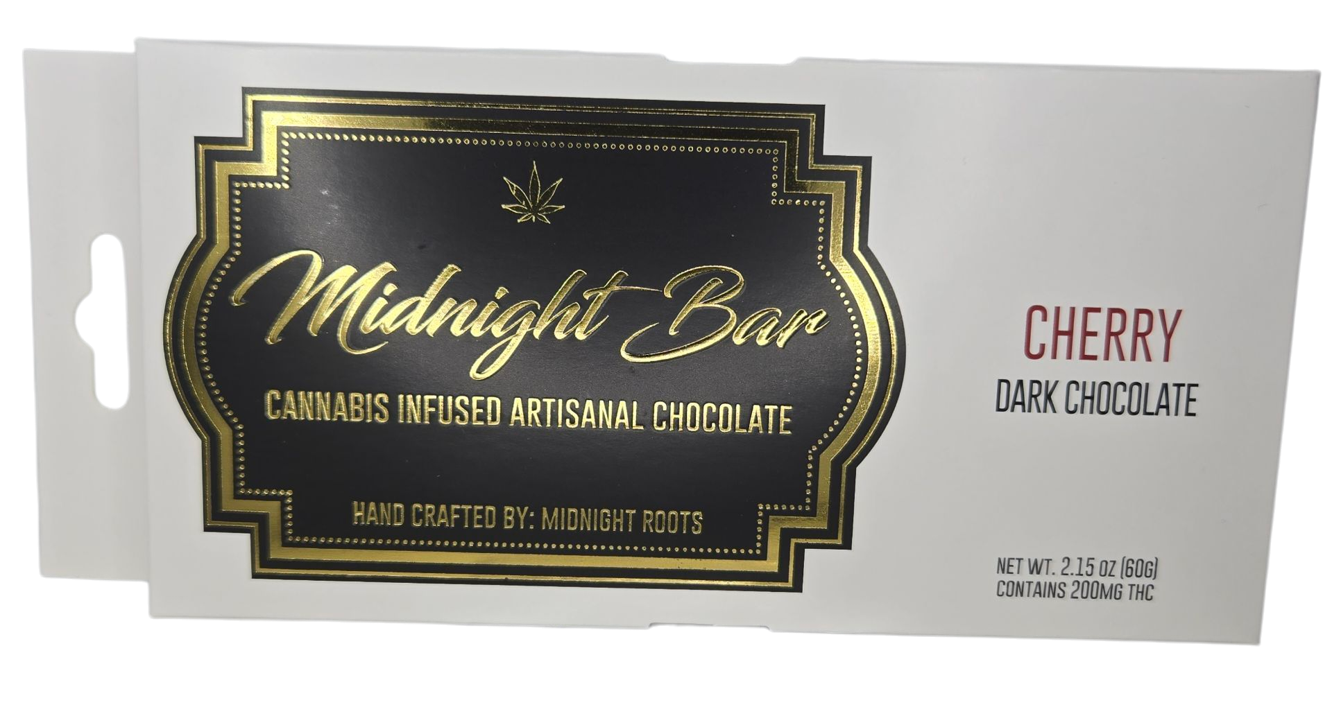 Photograph of product: Cherry Dark | 200mg Midnight Bar