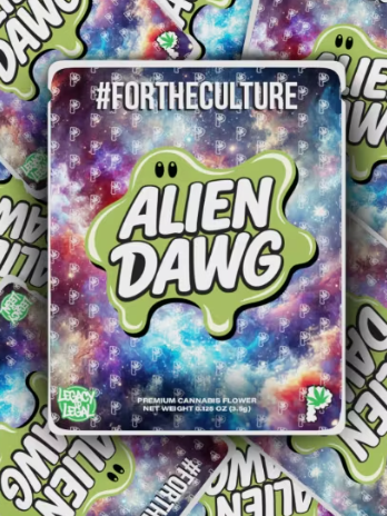 Photograph of product: Alien Dawg - Flower 3.5g