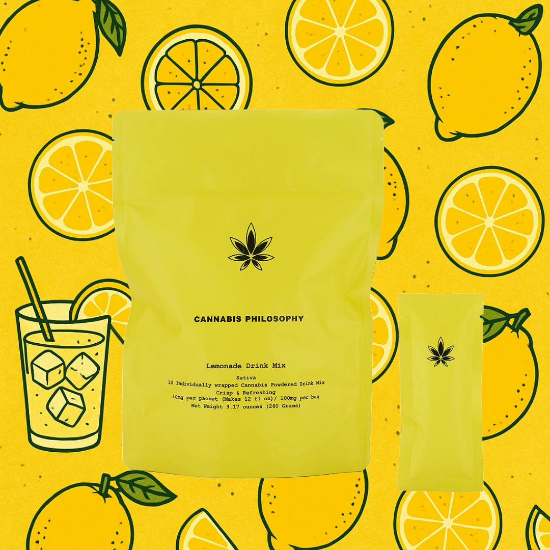Photograph of product: Oui'd Philosophy - Oui'd Lemonade Drink Mix - 10pk - 10mg each