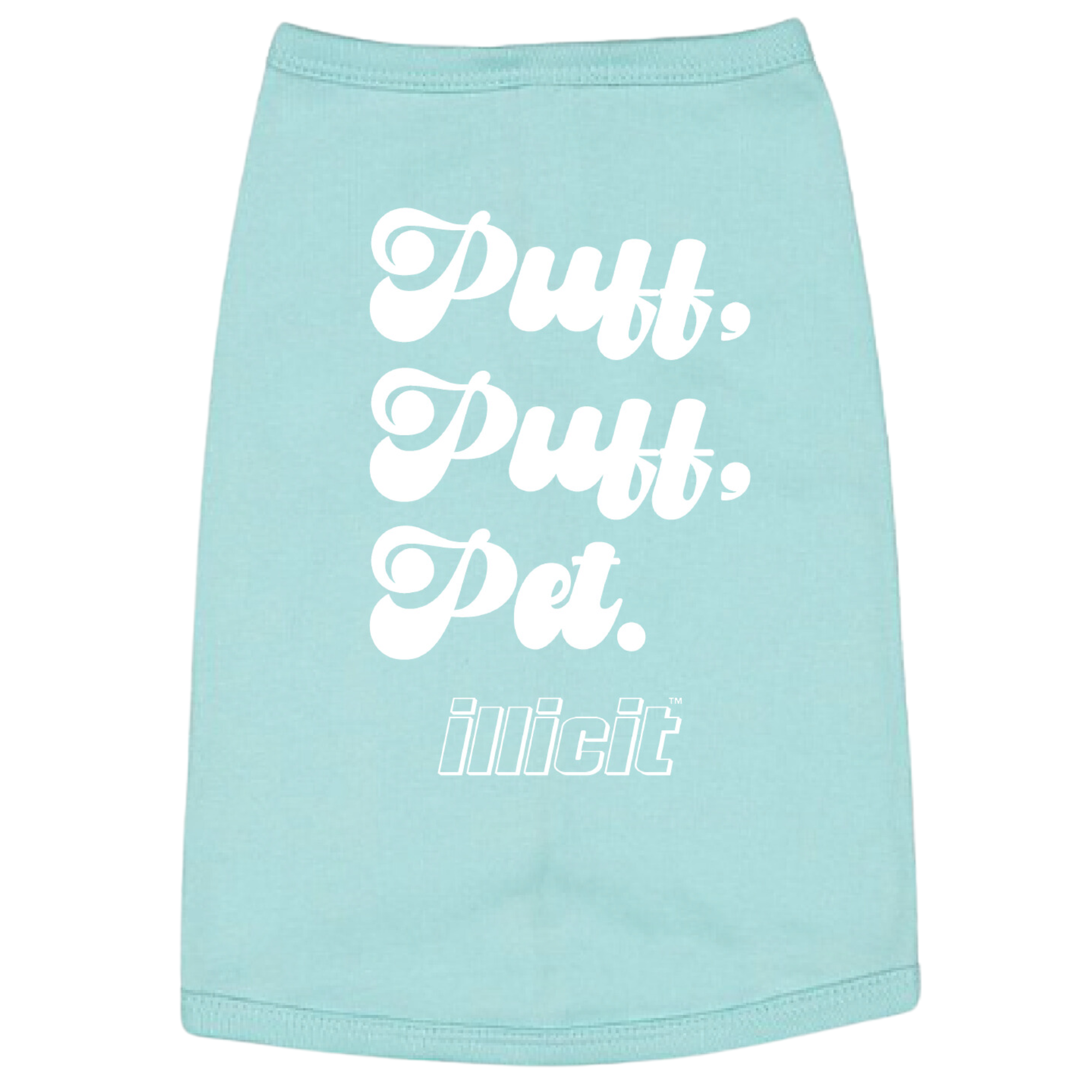 Photograph of product: Puff Puff Pet | Pet-Shirt | Mint