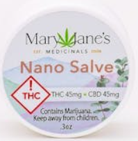 Photograph of product: Mary Jane's - Nano Salve - 1:1 Travel - 0.3oz