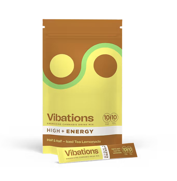 Photograph of Product: VIBATIONS Half & Half Tea Drink Mix | 100mg