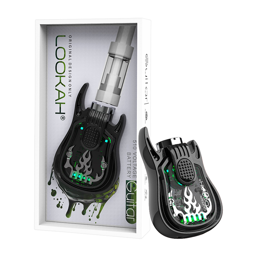 Photograph of product: Guitar Variable Voltage 510 Vape Battery | Black