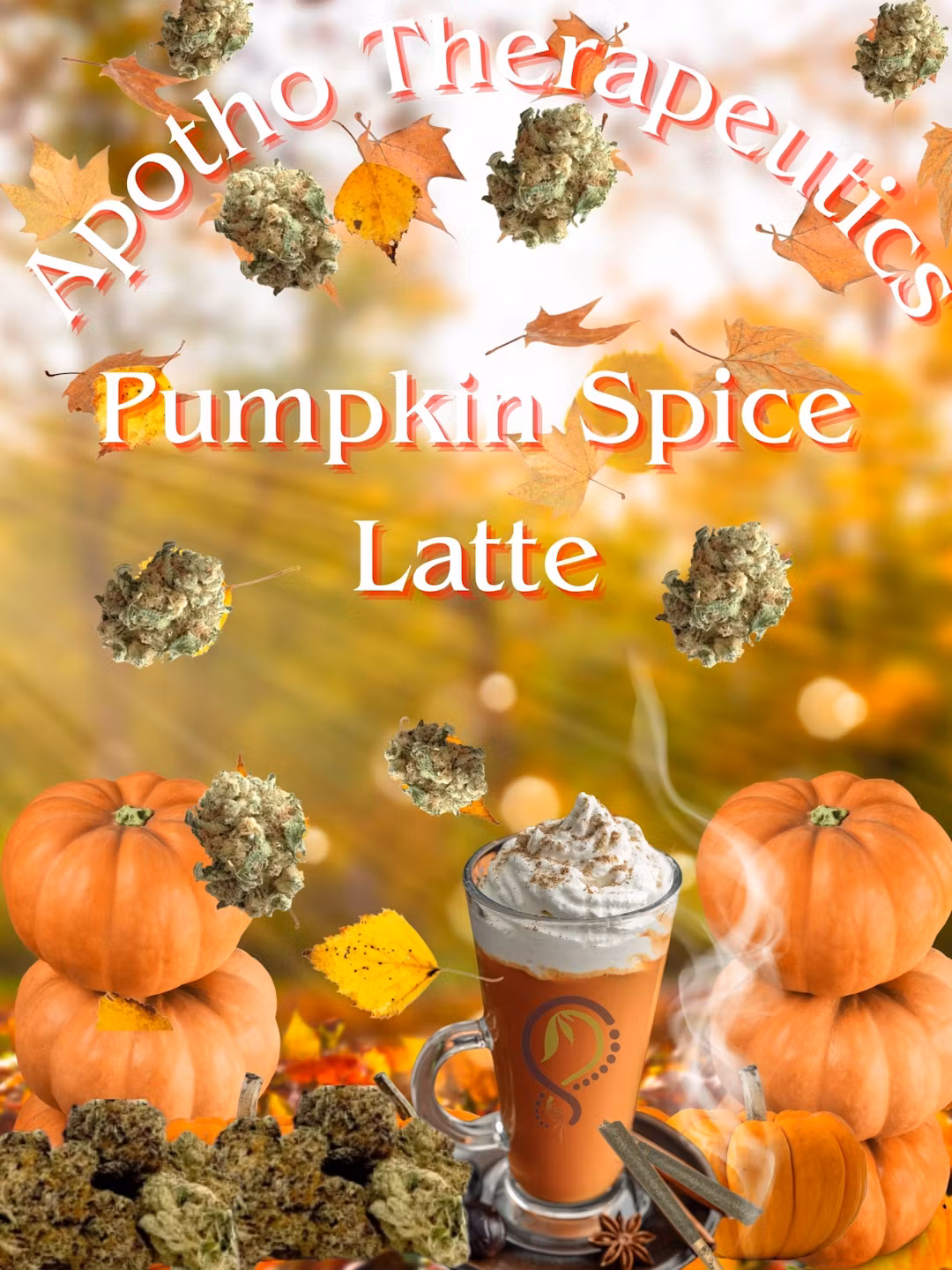 Photograph of product: Pumpkin Spice Latte Pre-Roll | 1g - SZN