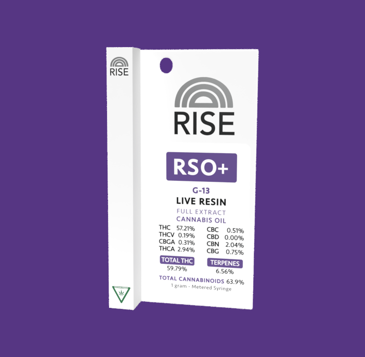 Photograph of product: Permanent Marker RSO+ Live Resin Dart