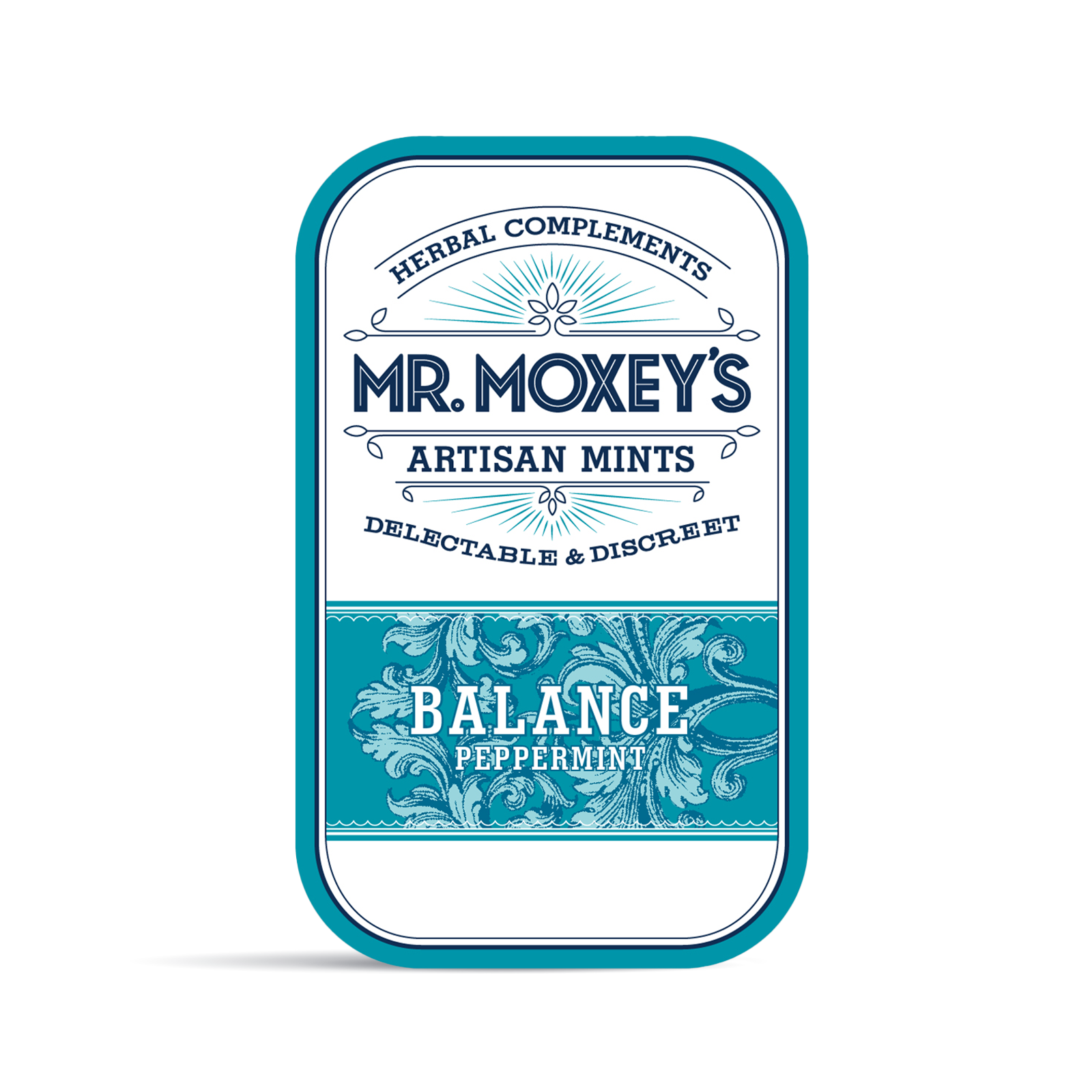 Photograph of product: Balance 1:1 Peppermint Mints | 100mg