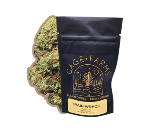 Photograph of product: Gage Farms Train Wreck Flower 3.5g