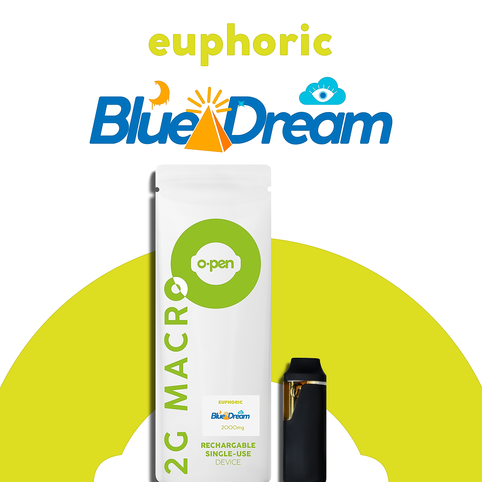 Photograph of product: O.Pen - Macro - Blue Dream