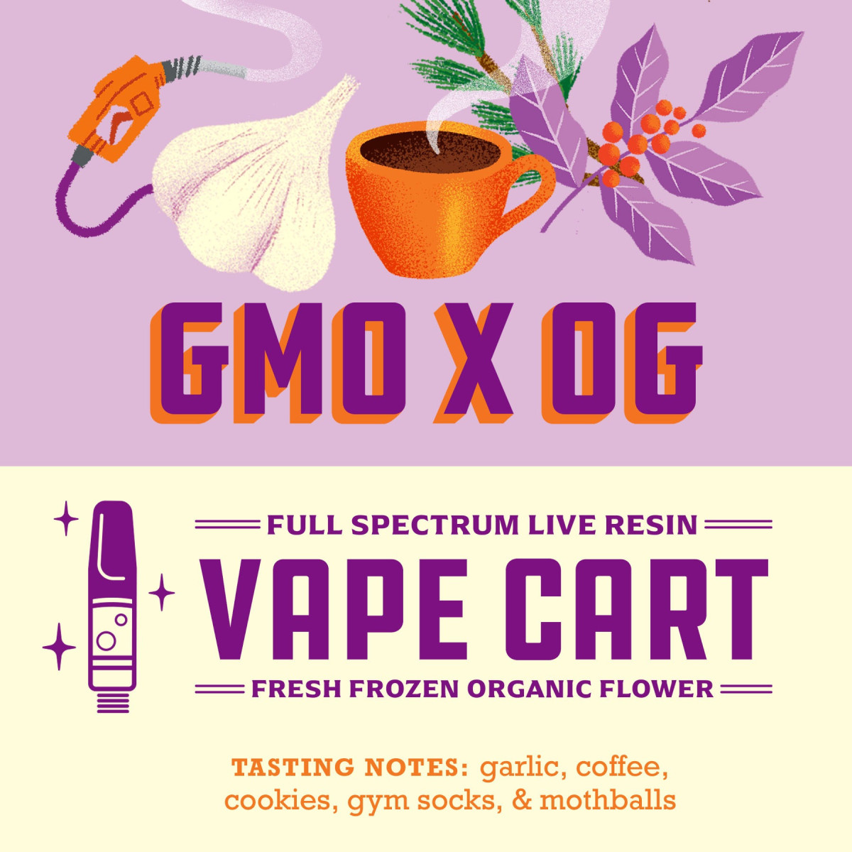 Photograph of product: Paper Crane | GMO OG | Vape Cart