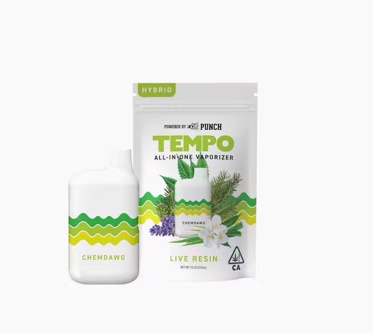 Photograph of product: CHEMDAWG | LIVE RESIN | DISPOSABLE | 1G