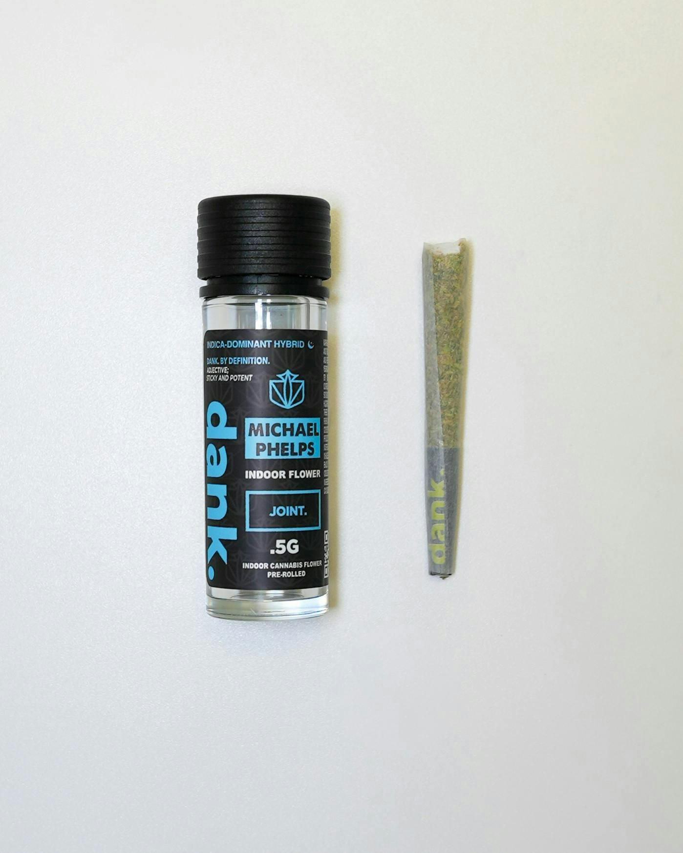 Photograph of product: Dank - Michael Phelps Preroll - .5g