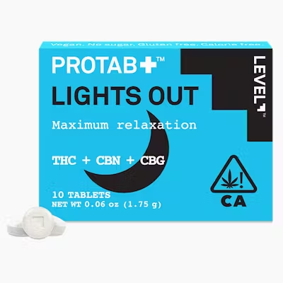 Photograph of product: PROTAB LIGHTS OUT