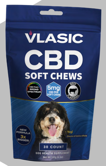 Photograph of product: Vlasic CBD Beef Soft Chews 150mg