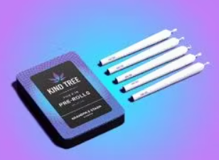Photograph of product: Kind Tree | Pre-Rolls | Multipack | Sunset Octane | 7pk-3.5g-Hybrid