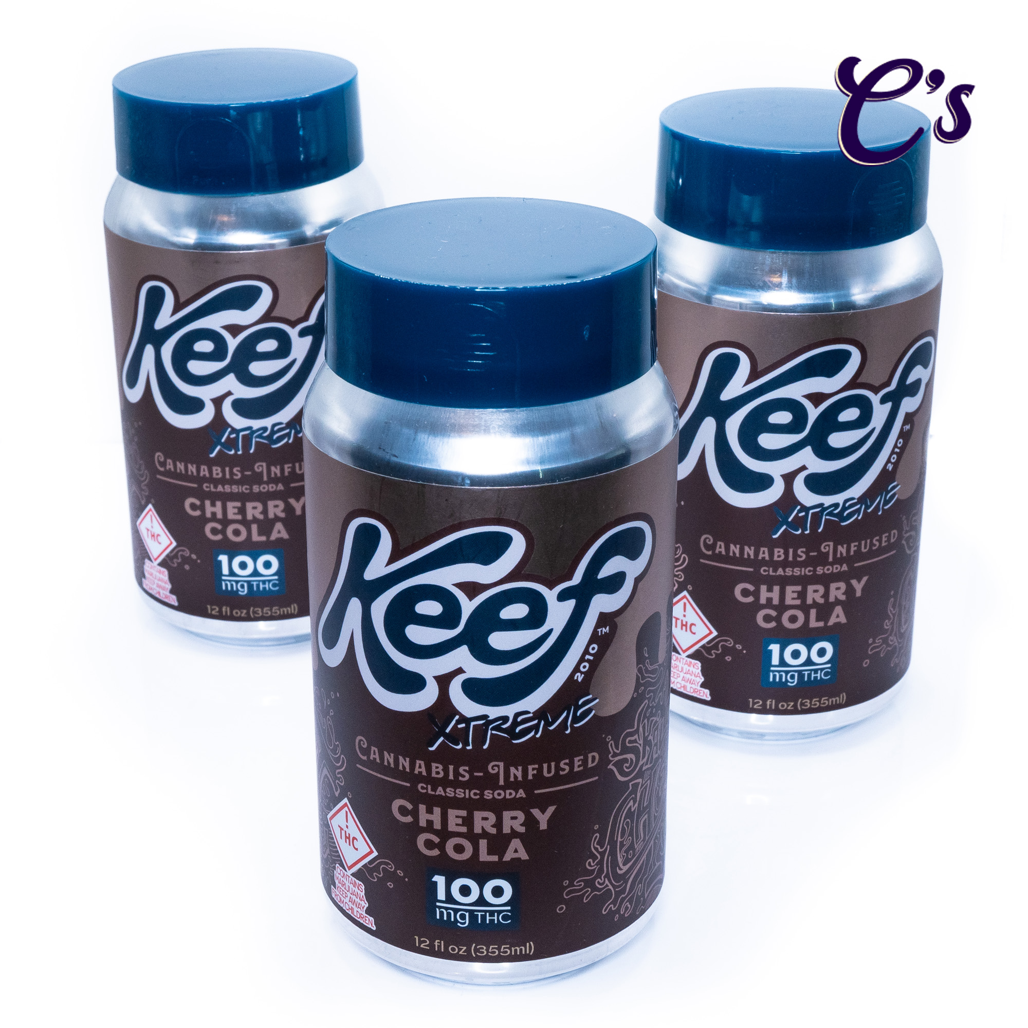 Photograph of product: Soda (H) Cherry Bomb Cola  100mg