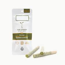 Photograph of product: GRAVY CRUSHED DIAMOND INFUSED 3 PACK PREROLLS