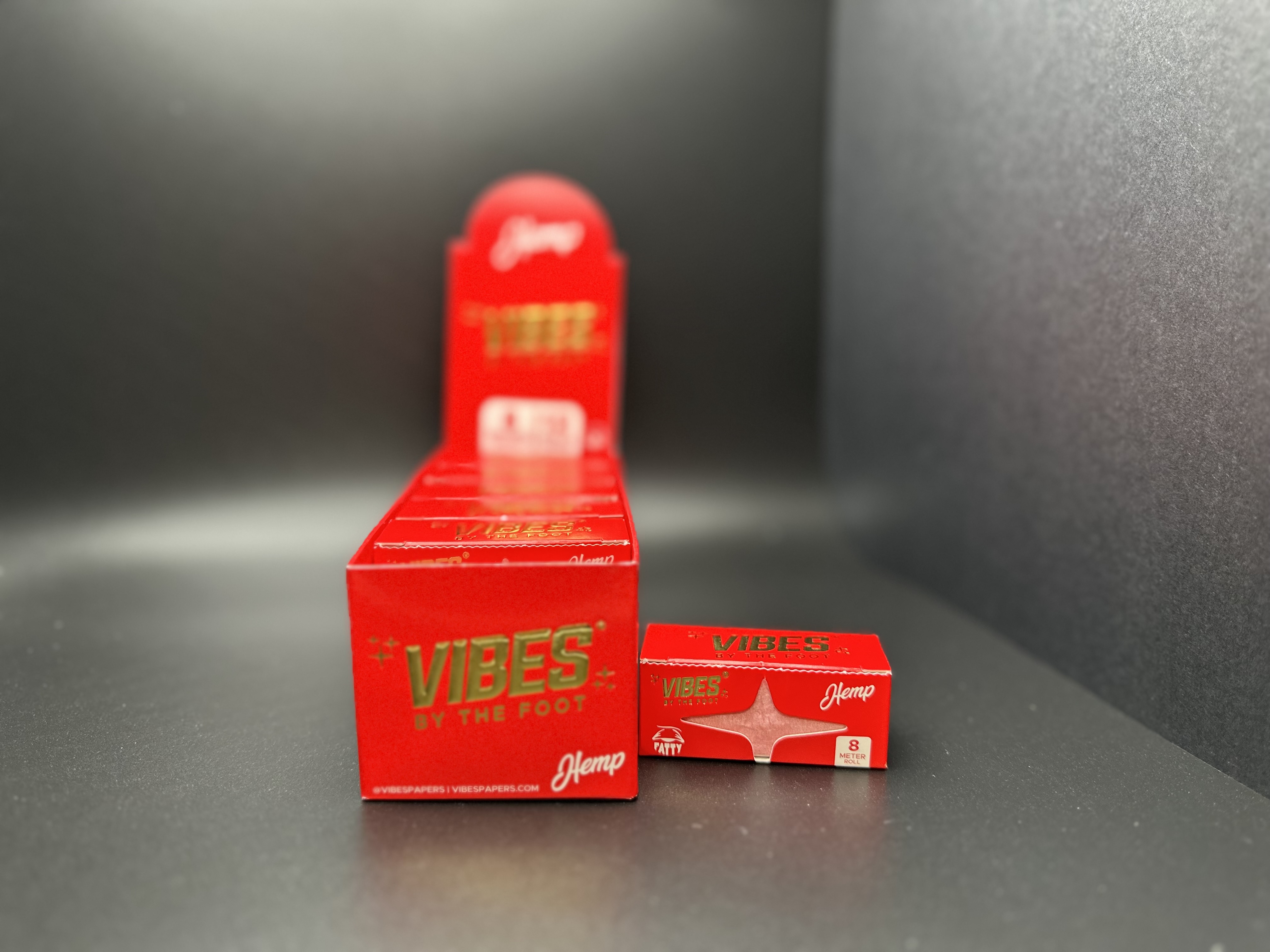 Photograph of product: Vibes - Fatty BTF - Hemp (Red)