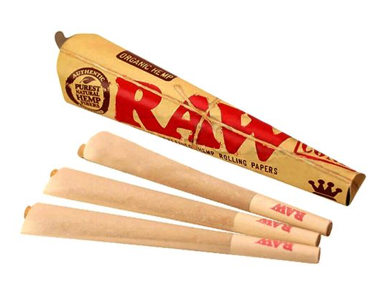 Photograph of product: *21+ ONLY* KING SIZE CONES 3PK