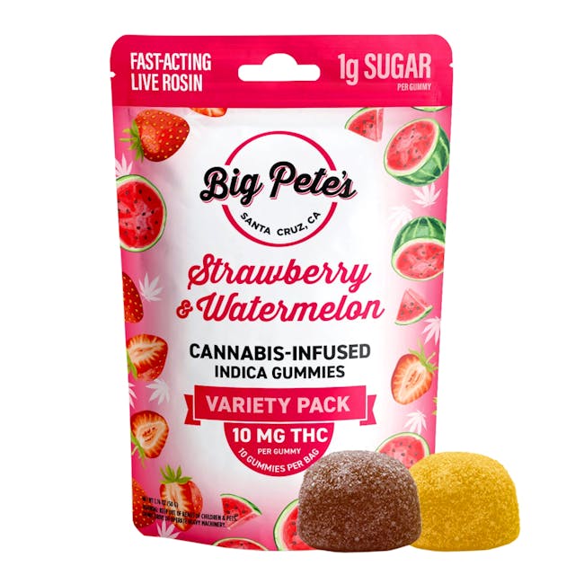 Photograph of product: Strawberry & Watermelon (I) Rosin Gummies - Strawberry & Watermelon (I)