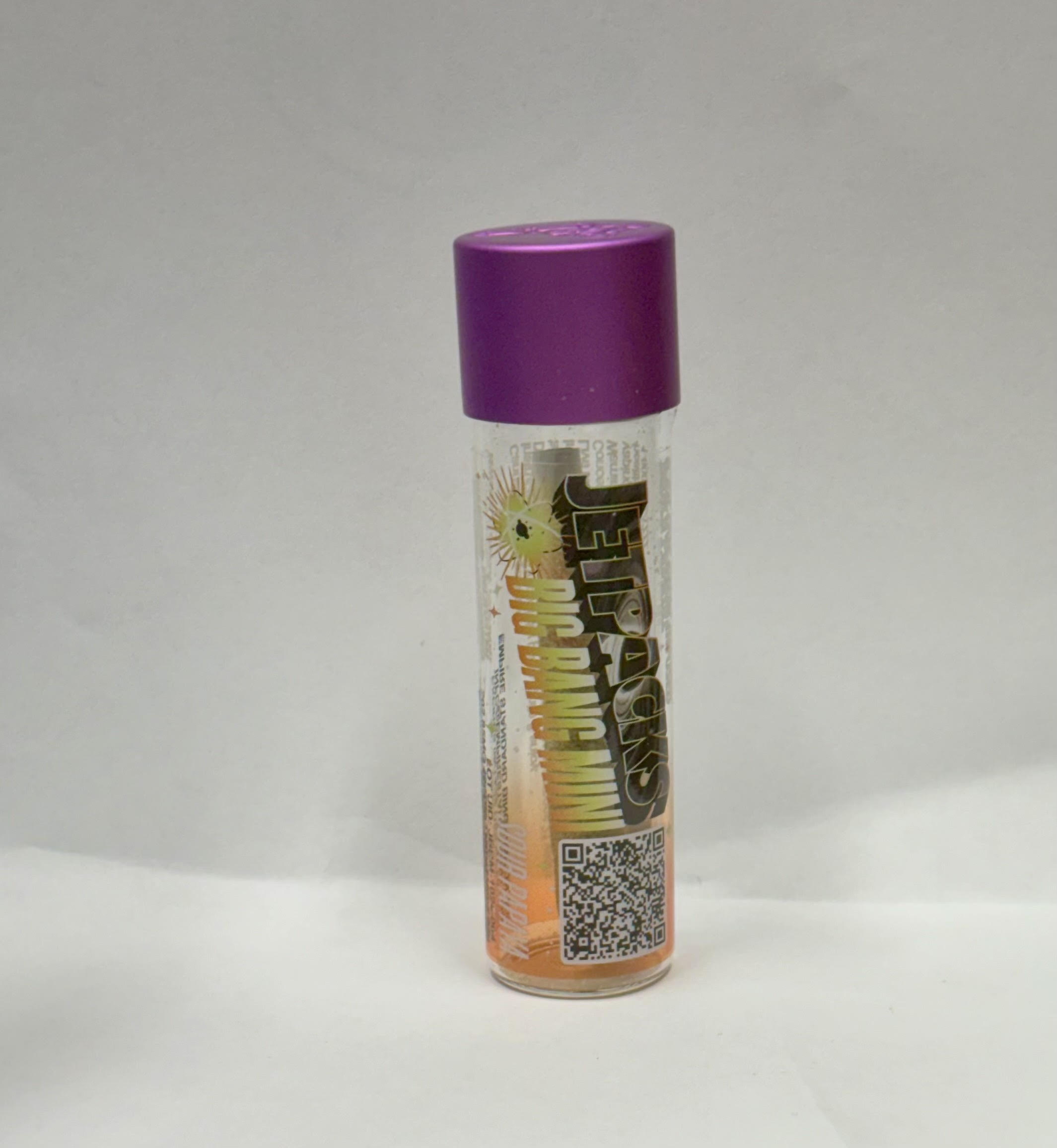 Photograph of product: Jetpacks Big Bang Mini Infused PreRoll - Sour Papaya