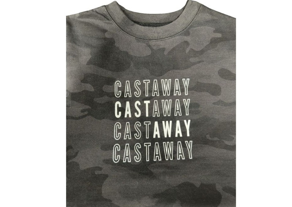Photograph of product: Castaway - Crew Neck (Camo)