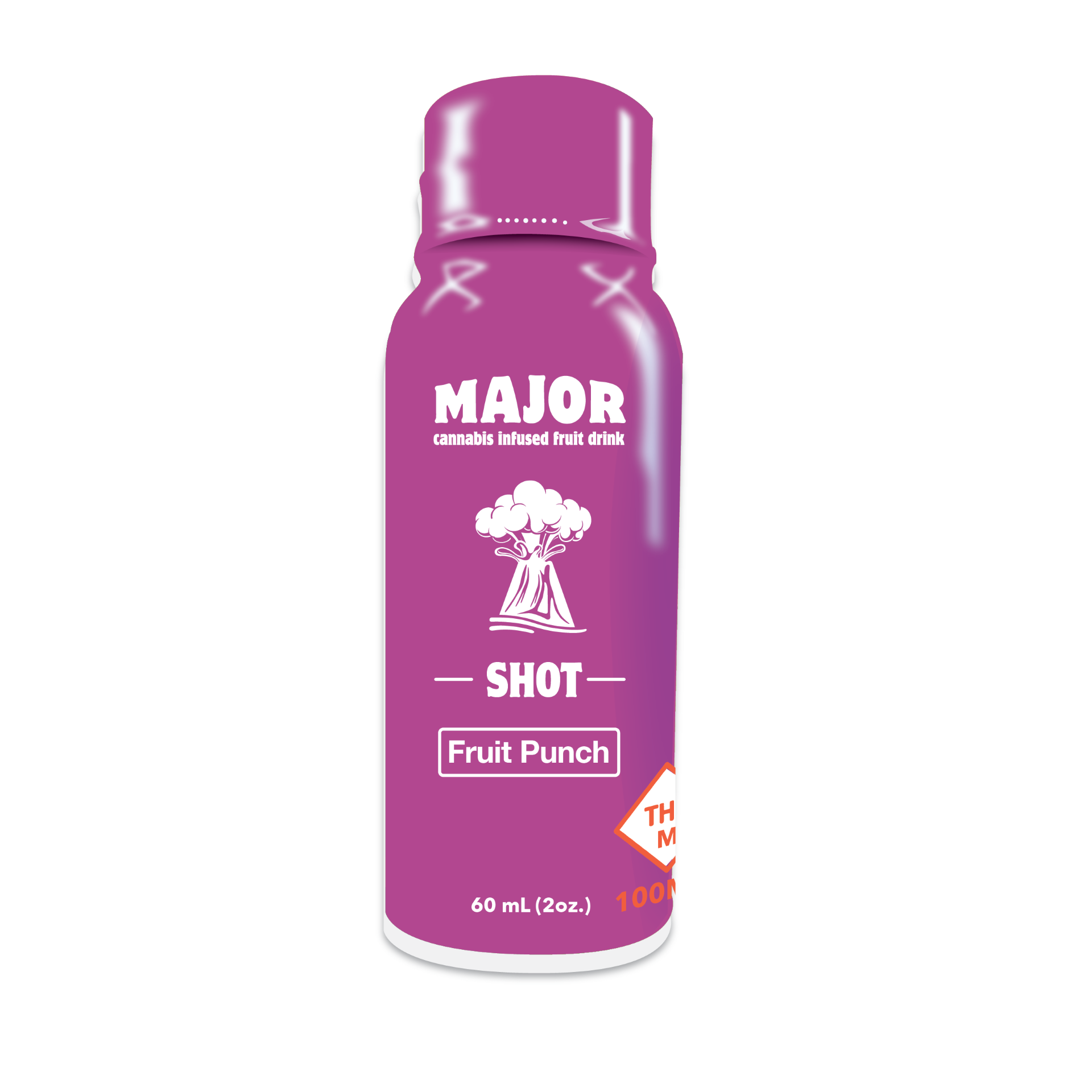 Photograph of Product: Fruit Punch Fast-Acting Shot (100mg)