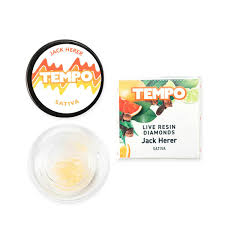 Photograph of product: Tempo Live Resin Diamonds Jack Herer Oui'd