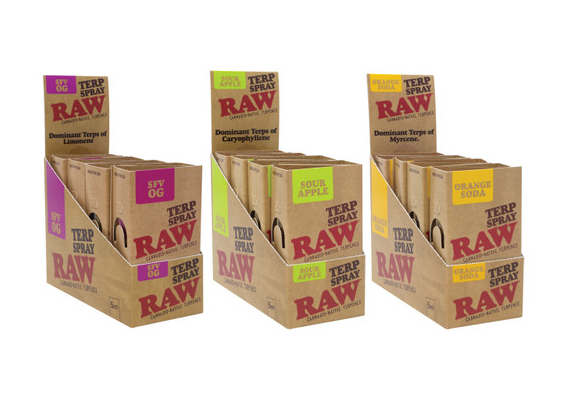 Photograph of product: RAW Terp Spray - Orange Soda