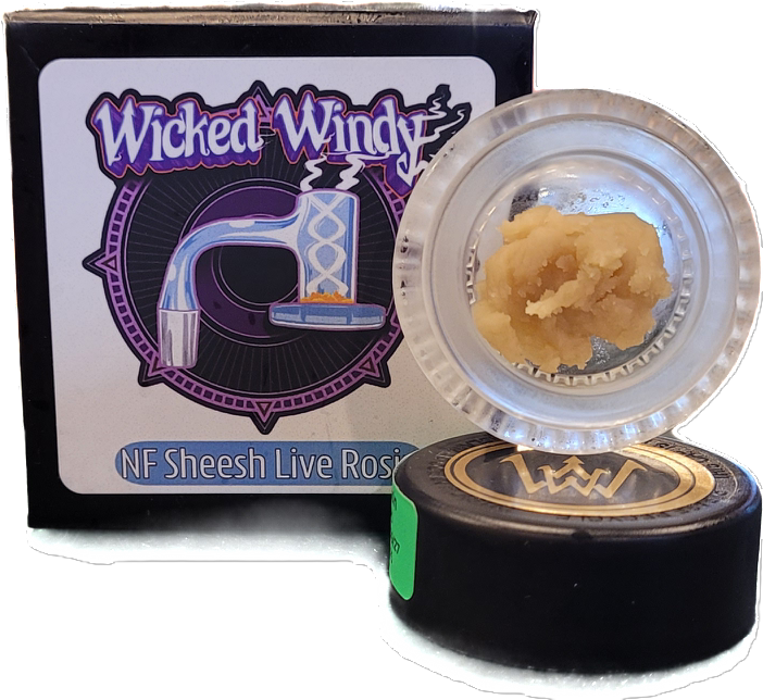 Photograph of product: NFSheesh au chocolat Rosin Bucket | Wicked Windy