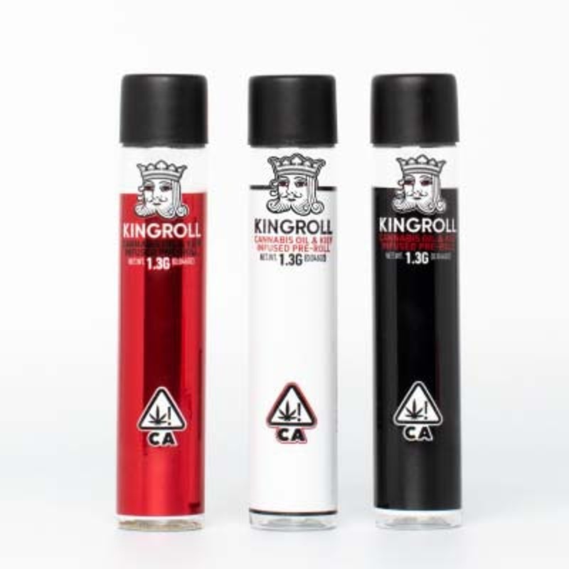Photograph of product: Kingroll Sherblato x Banana Sherbet Infused Preroll 1.3g
