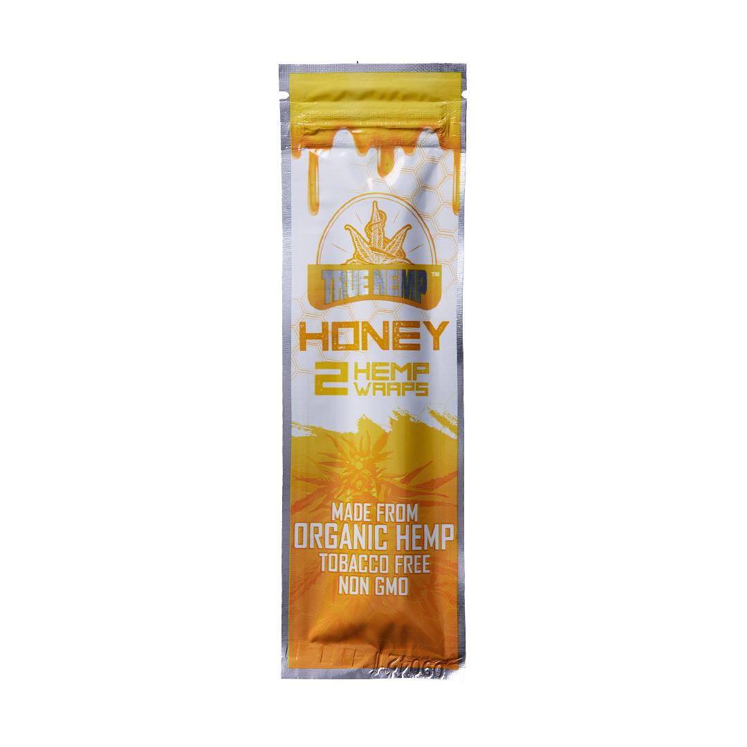 Photograph of Product: True Hemp Honey Wraps 2pk