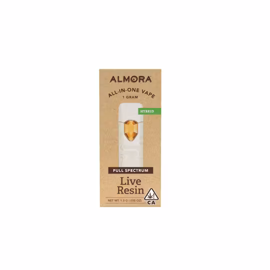 Photograph of product: Almora Farms - All In One Live Rosin - Purple Trainwreck