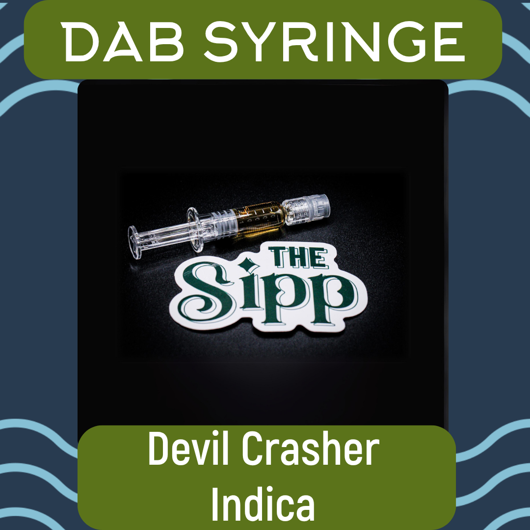 Photograph of product: Devil Crasher | Dab Syringe